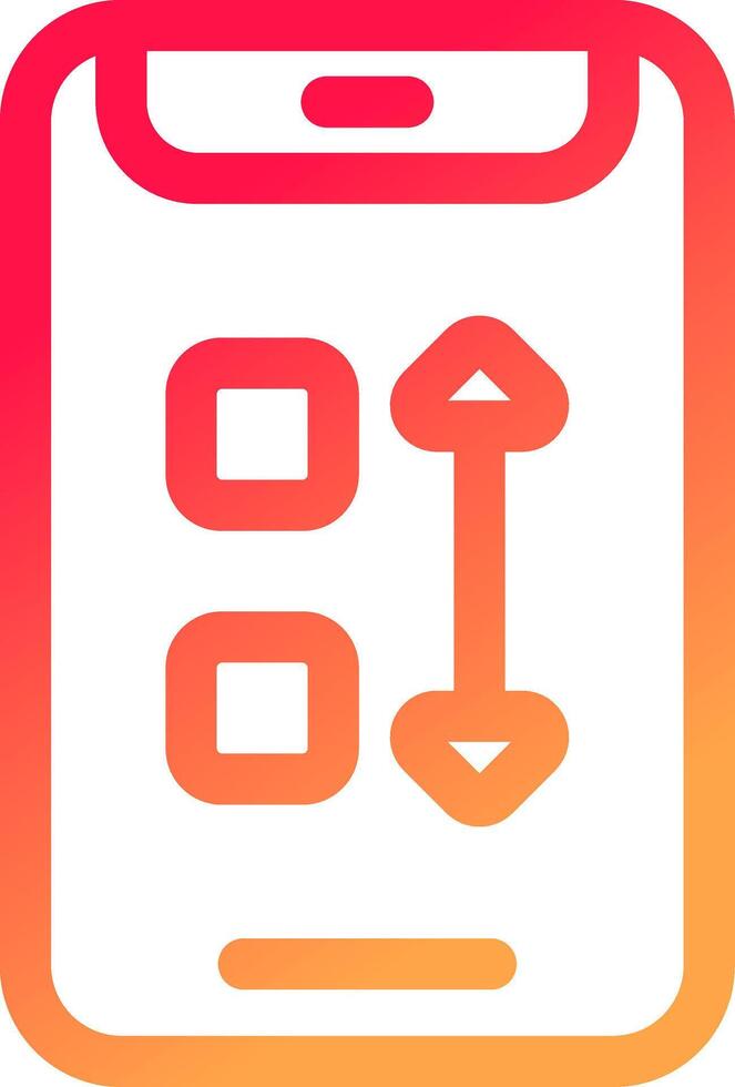 Apps Sort Creative Icon Design vector