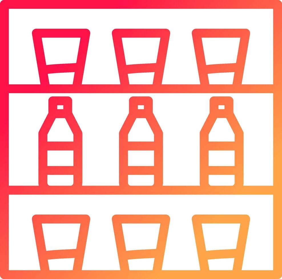 glyph  colour Gradient Circle vector