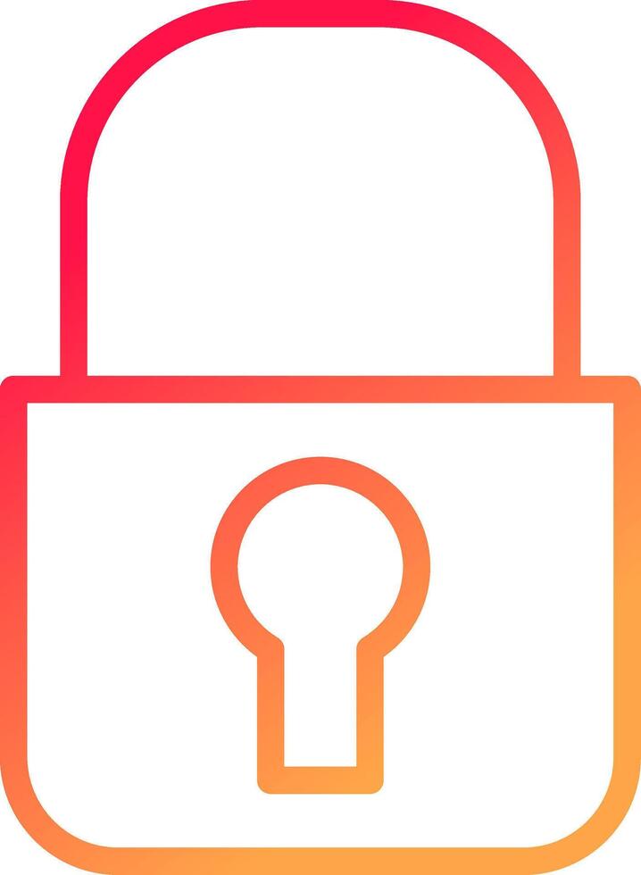 Lock Creative Icon Design vector