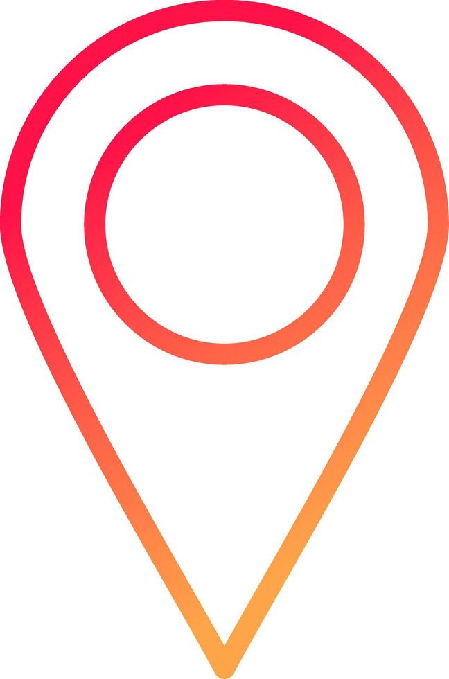 Location Creative Icon Design vector