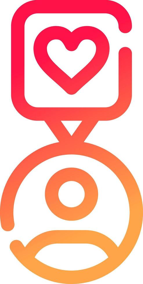 Viral Video Creative Icon Design vector