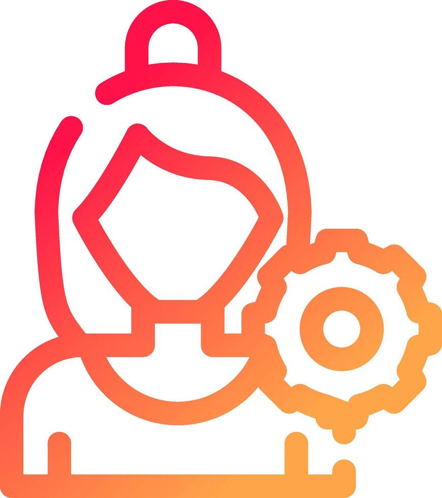User Settings Creative Icon Design vector