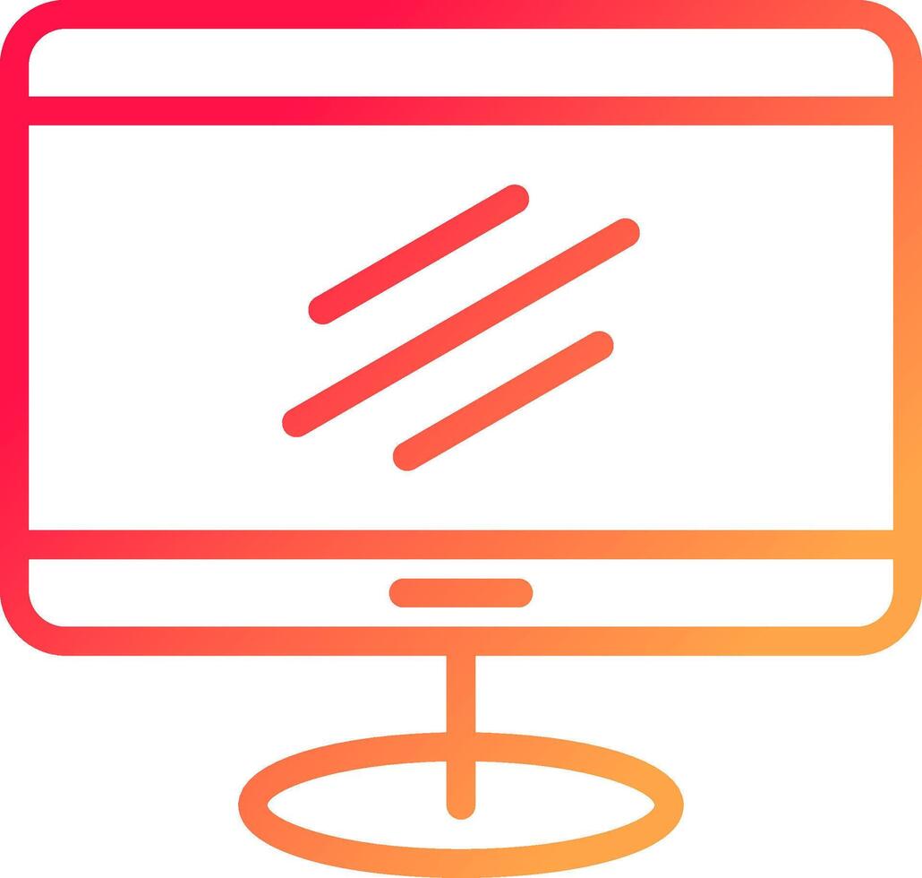 Lcd Creative Icon Design vector