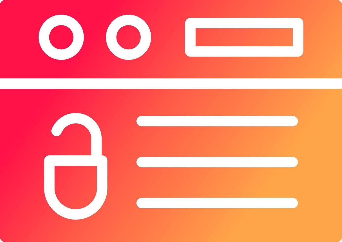 Open Source Creative Icon Design vector