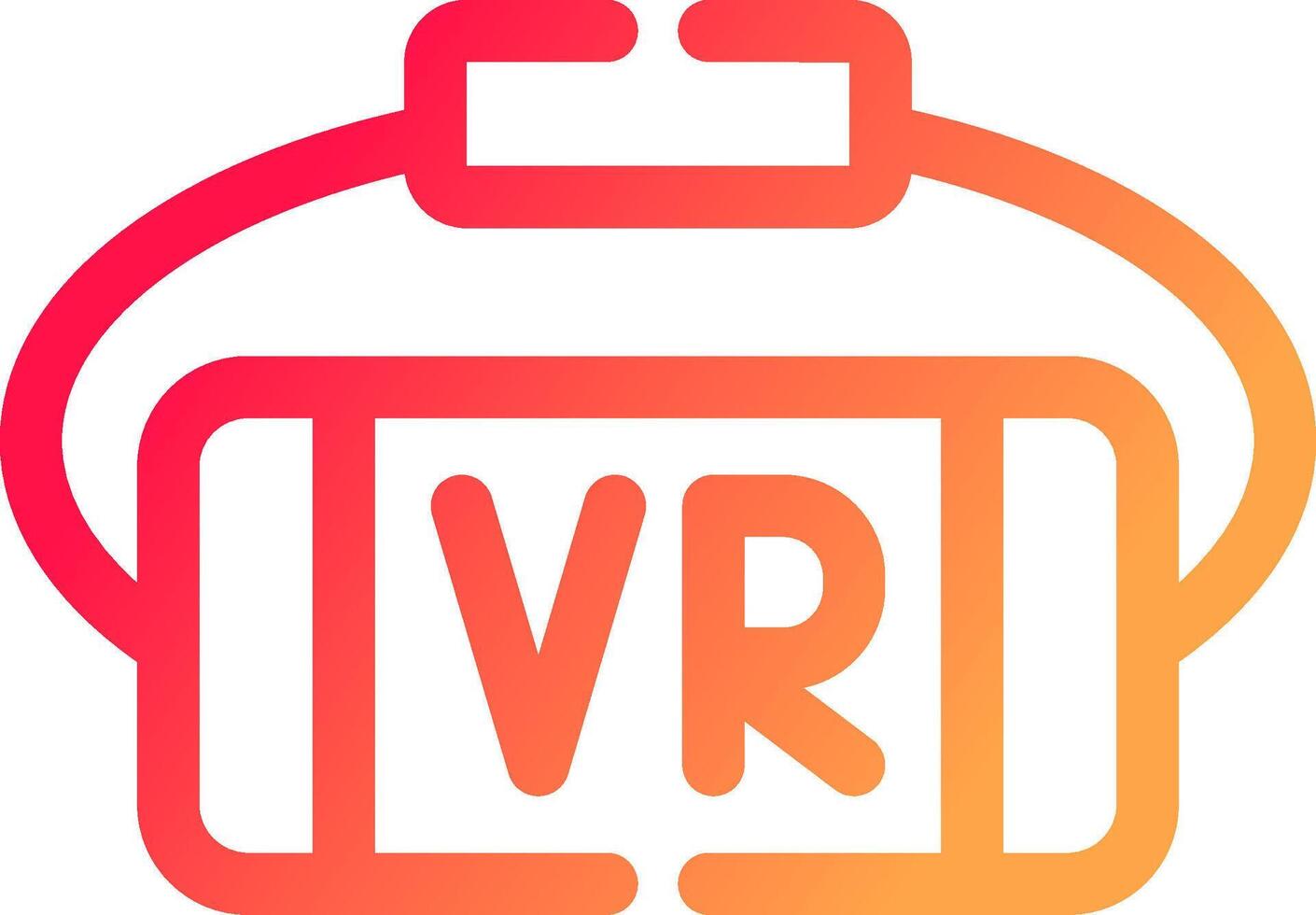 glyph  colour Gradient Circle vector