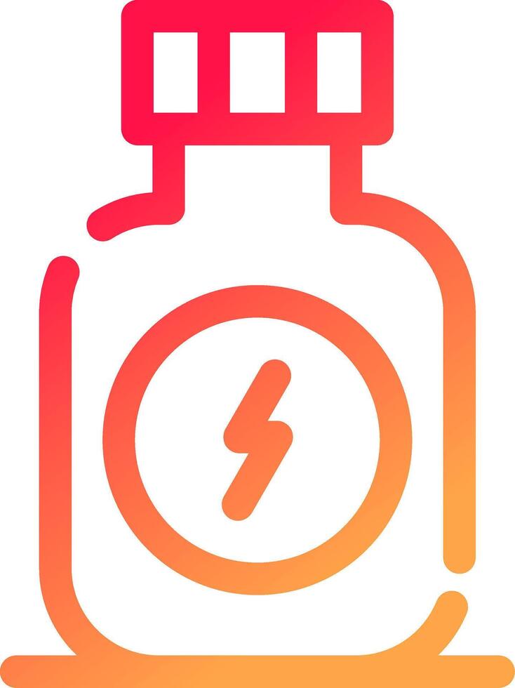 glyph  colour Gradient Circle vector