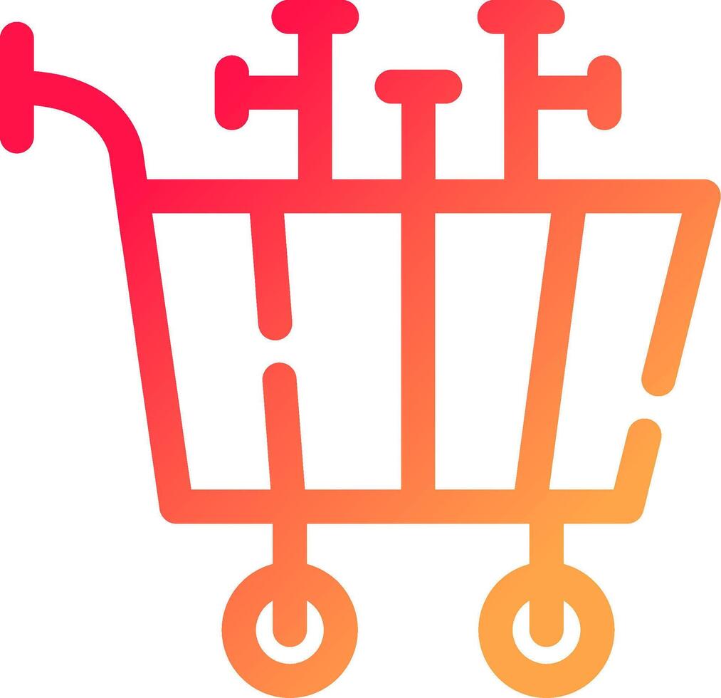 Cart Creative Icon Design vector