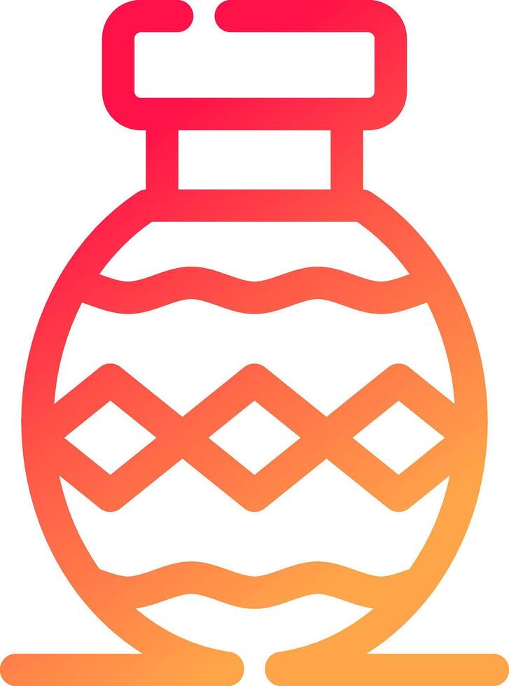 Vase Creative Icon Design vector