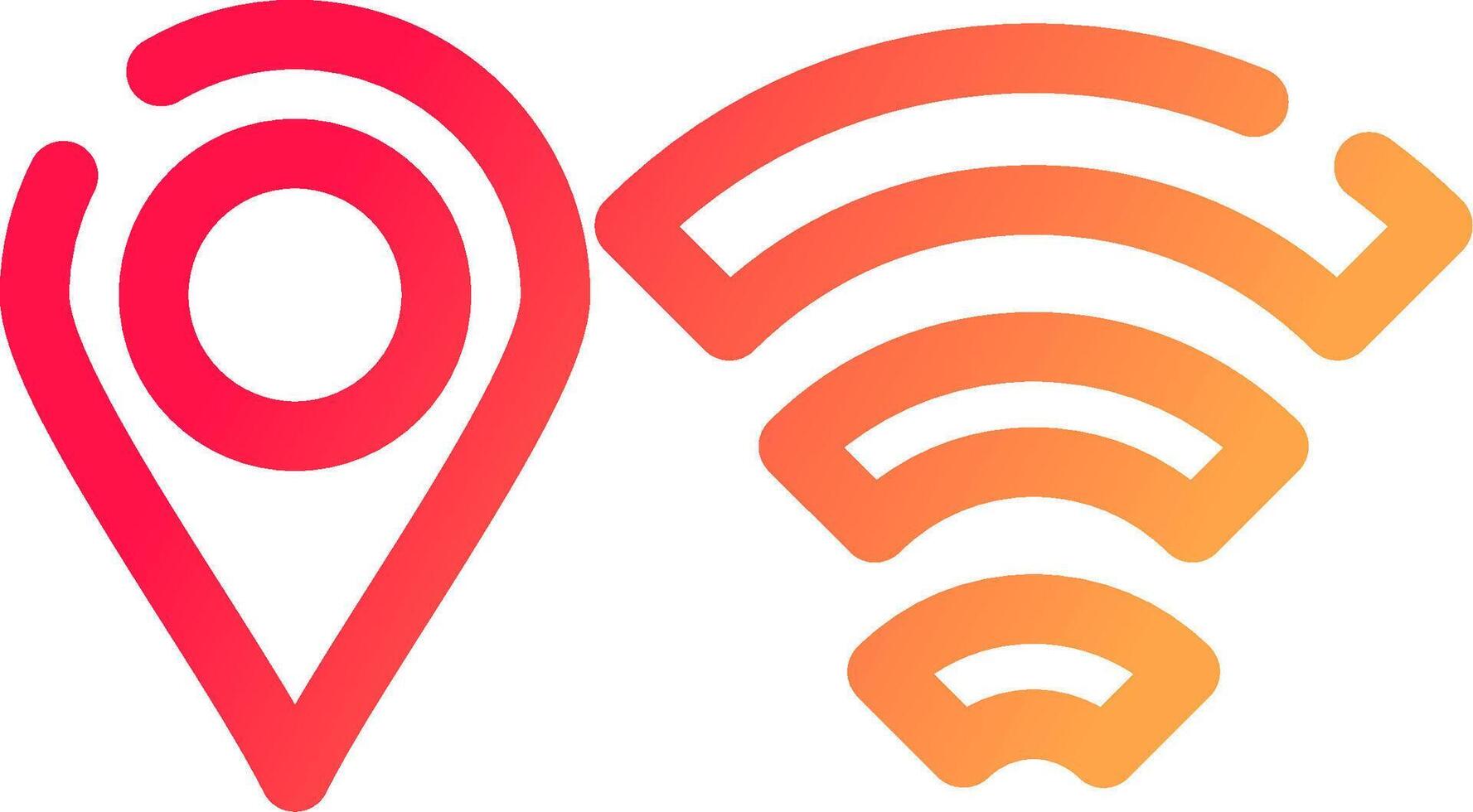 diseño de icono creativo wifi vector