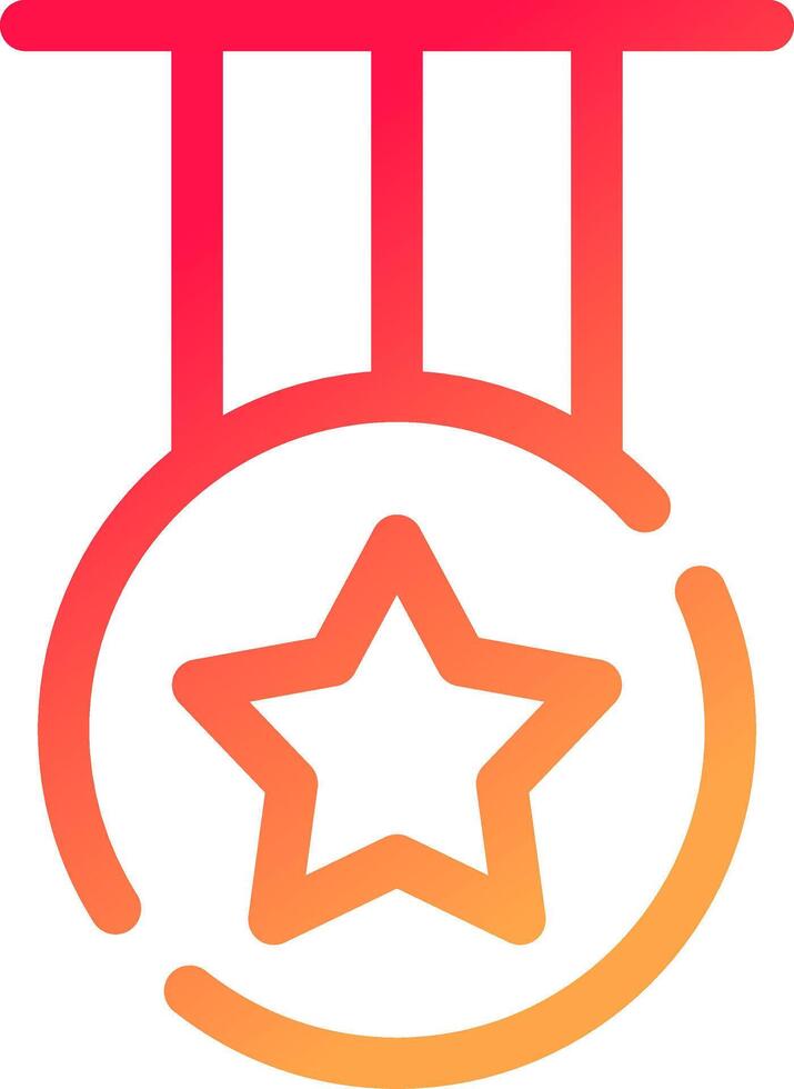 glyph  colour Gradient Circle vector