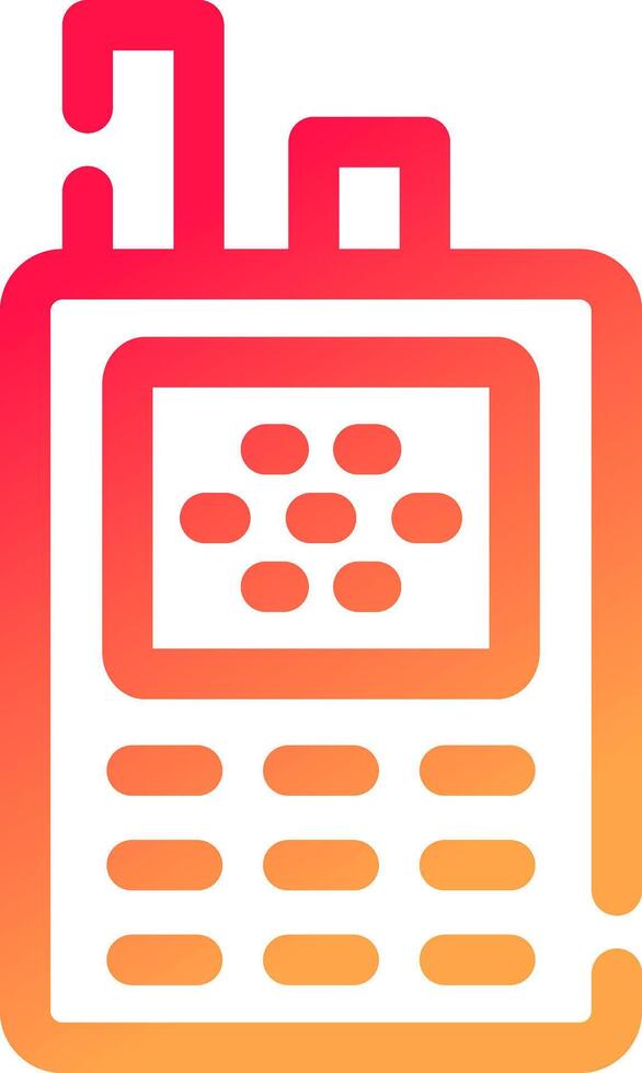 glyph  colour Gradient Circle vector