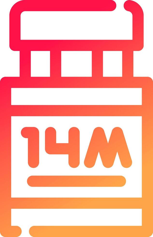 glyph  colour Gradient Circle vector