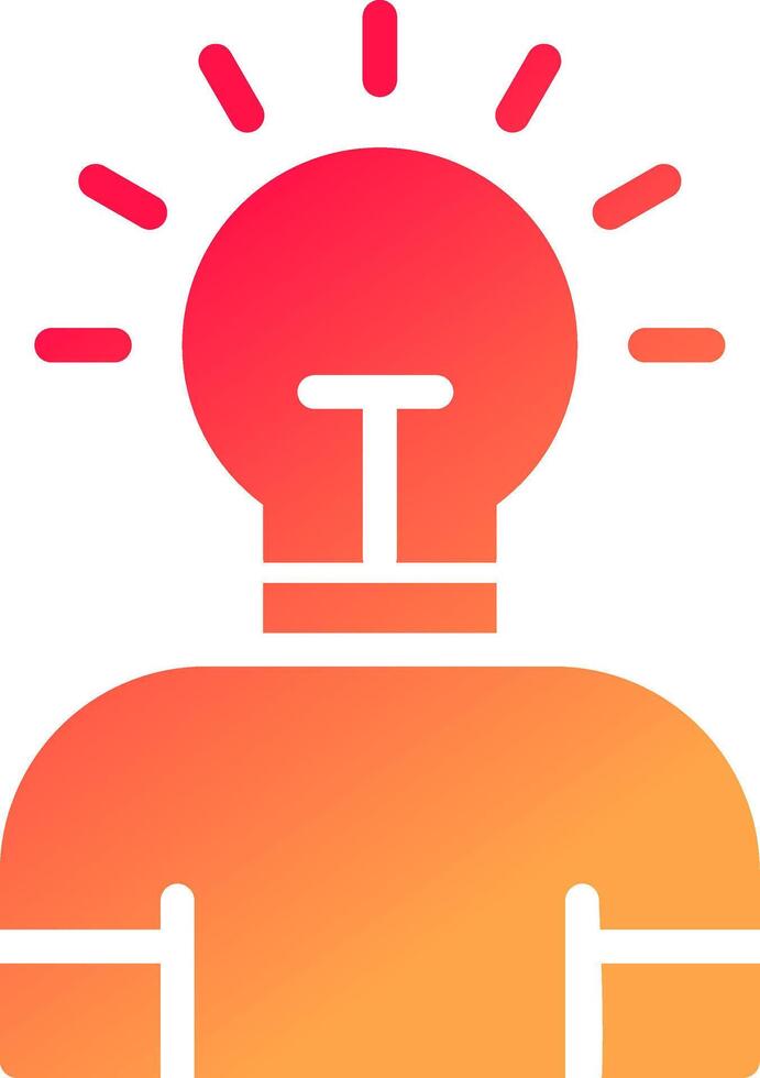 glyph  colour Gradient Circle vector