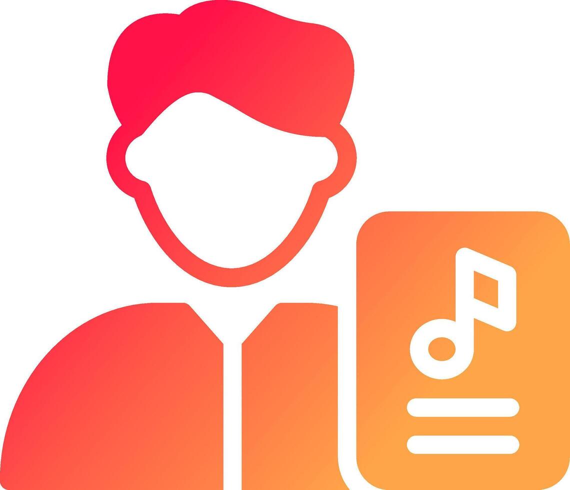 glyph  colour Gradient Circle vector