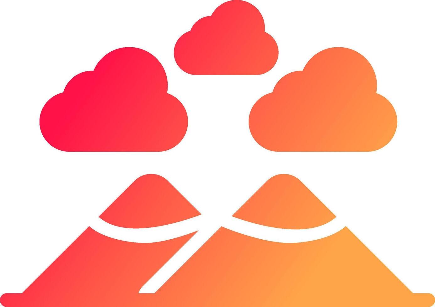 glyph  colour Gradient Circle vector