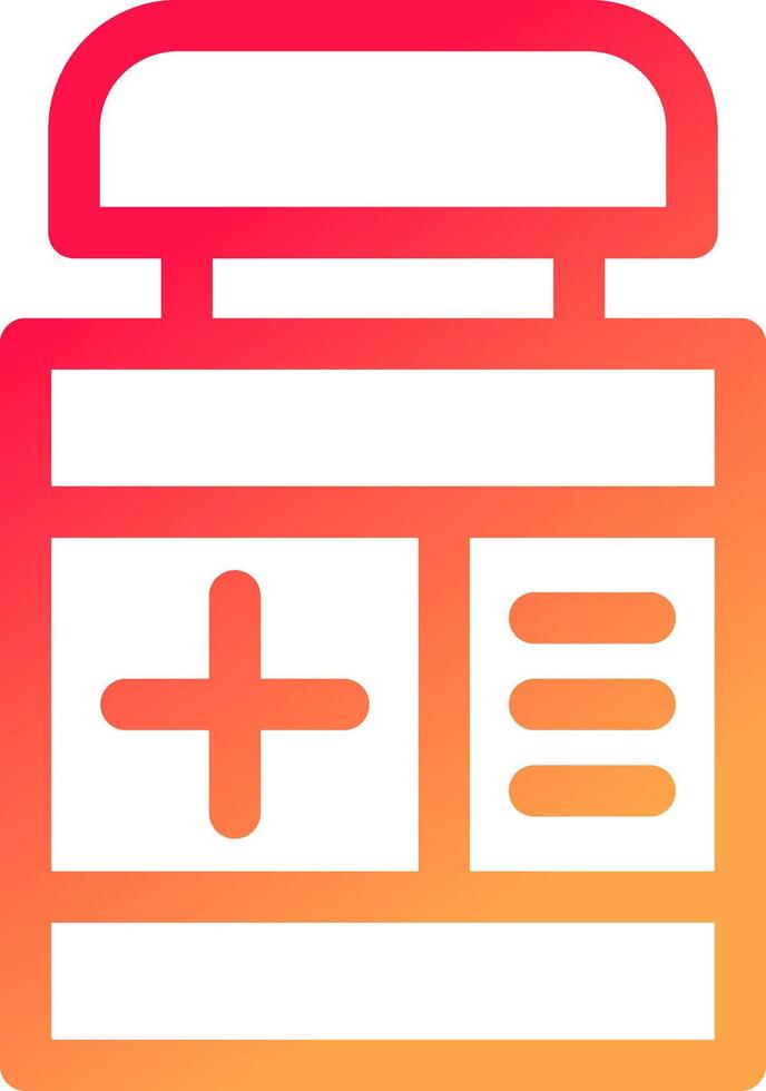 Pill Creative Icon Design vector