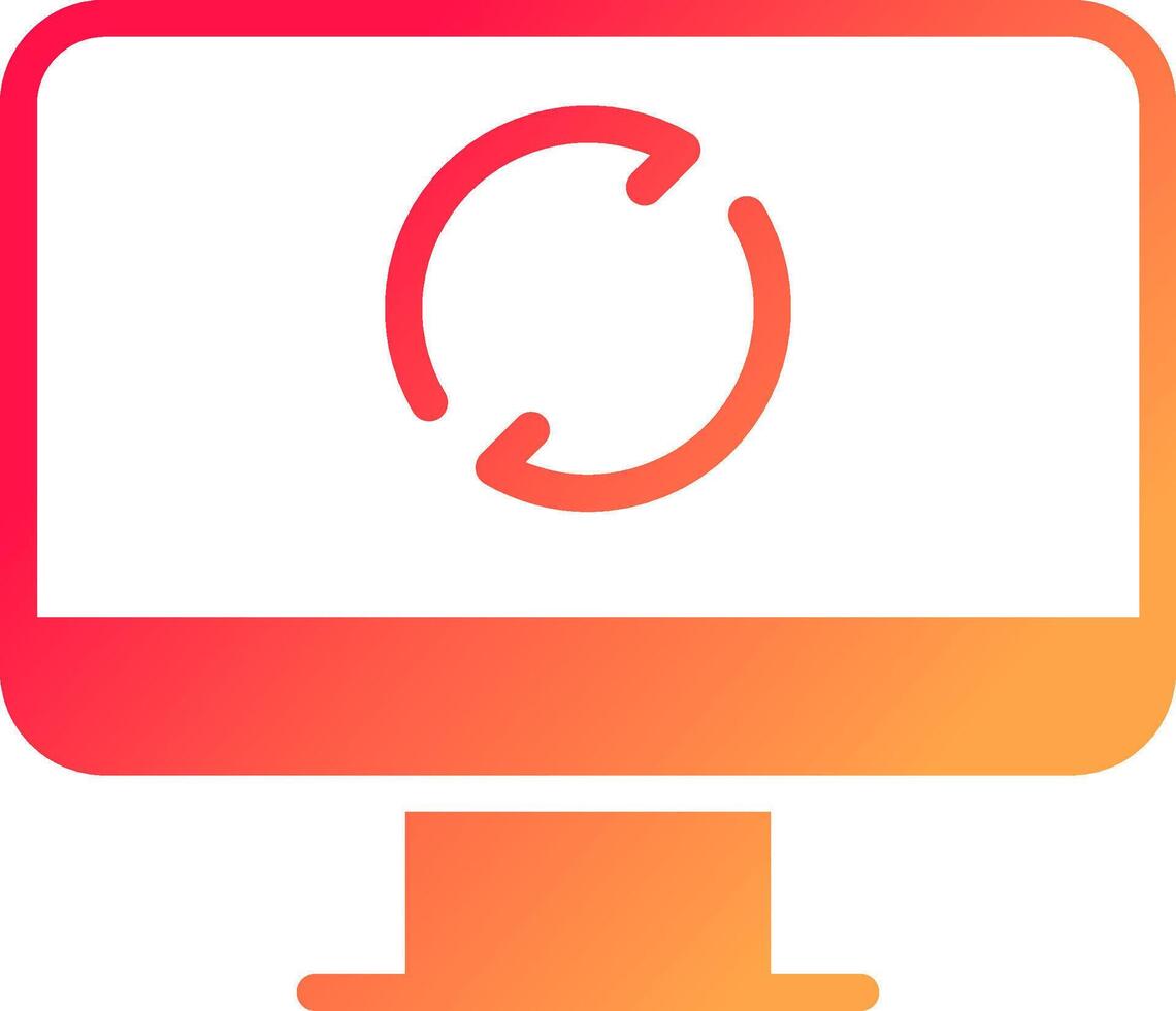 glyph  colour Gradient Circle vector