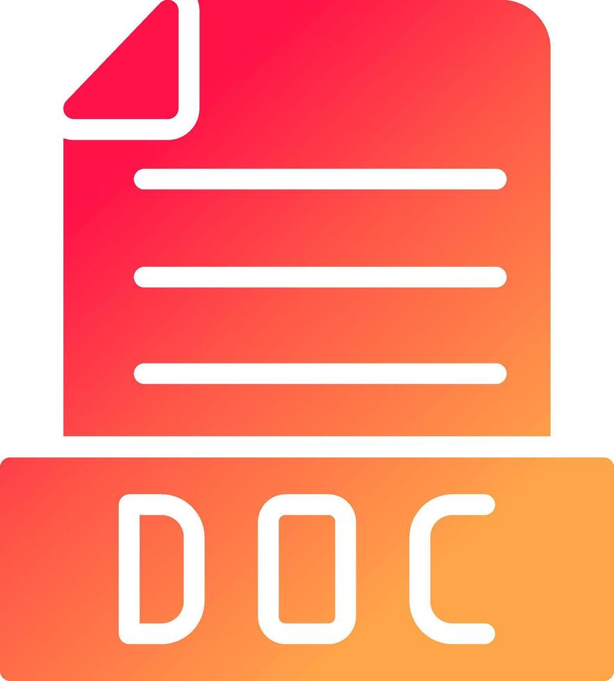glyph  colour Gradient Circle vector
