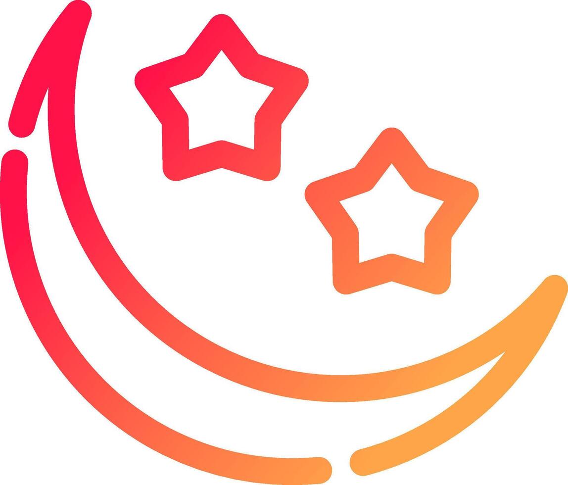 glyph  colour Gradient Circle vector