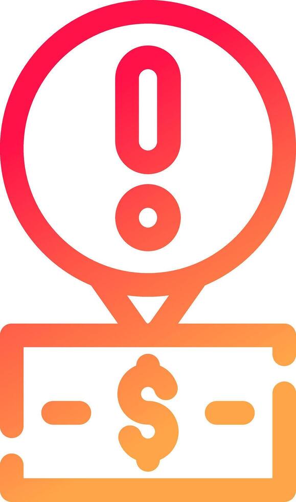 glyph  colour Gradient Circle vector