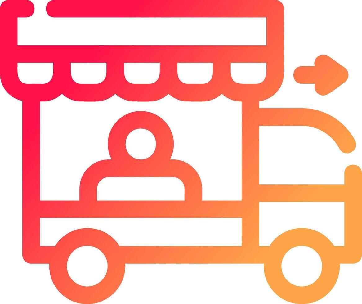 Delivery Creative Icon Design vector