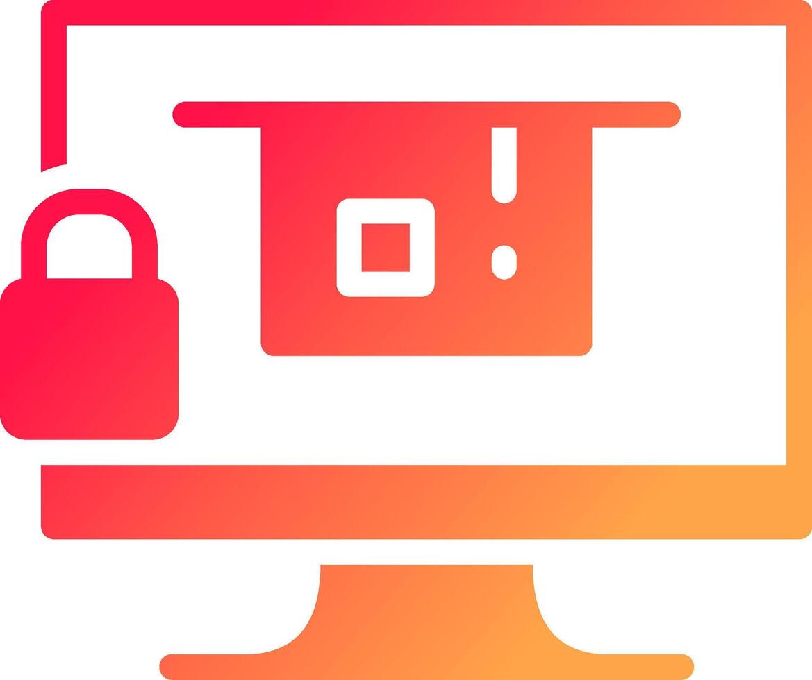 glyph  colour Gradient Circle vector