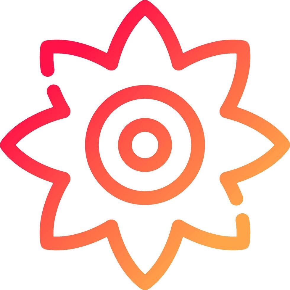 glyph  colour Gradient Circle vector