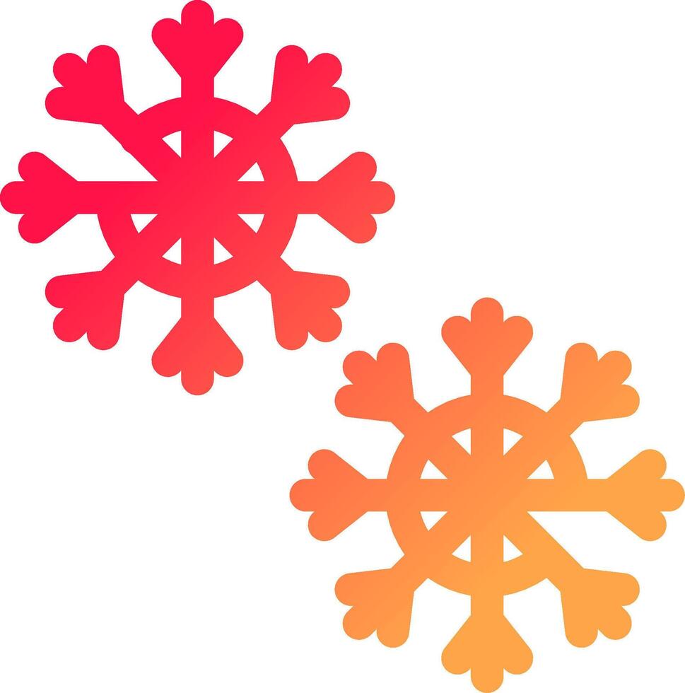 Snowflake Creative Icon Design vector