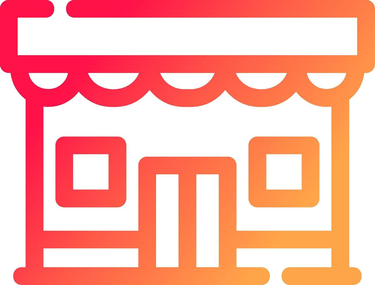 Store Creative Icon Design vector