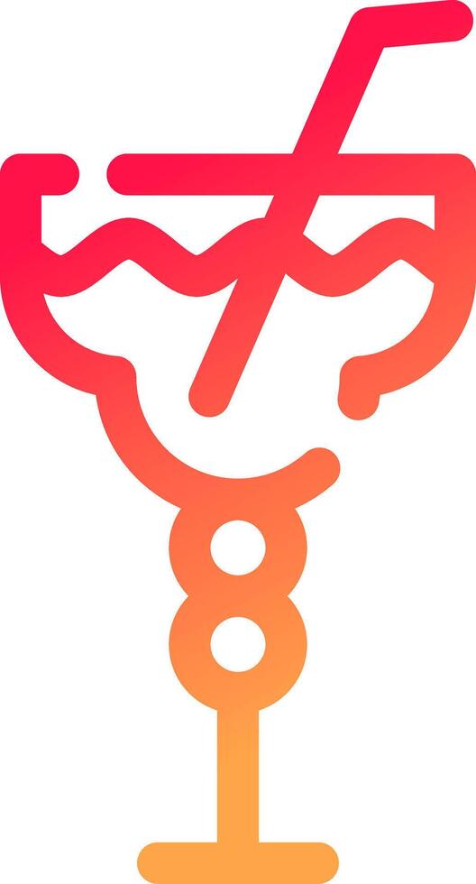 glyph  colour Gradient Circle vector