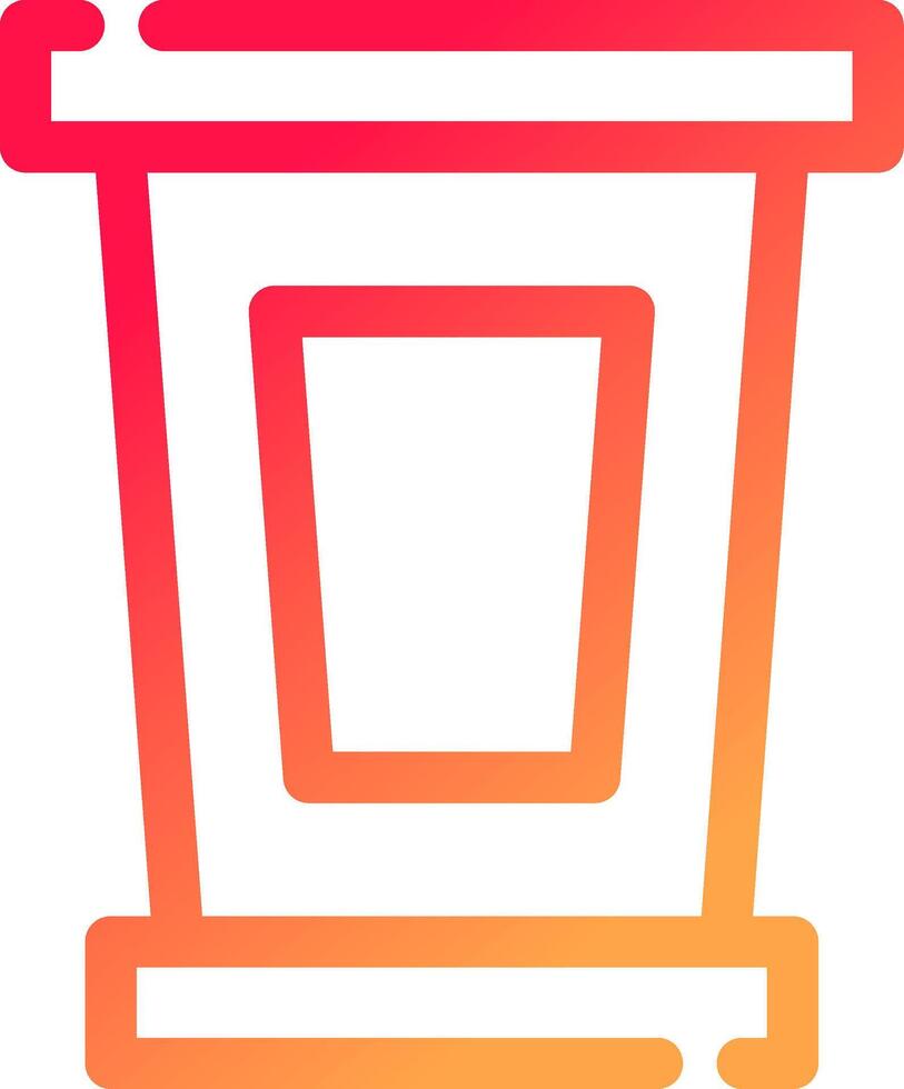 glyph  colour Gradient Circle vector