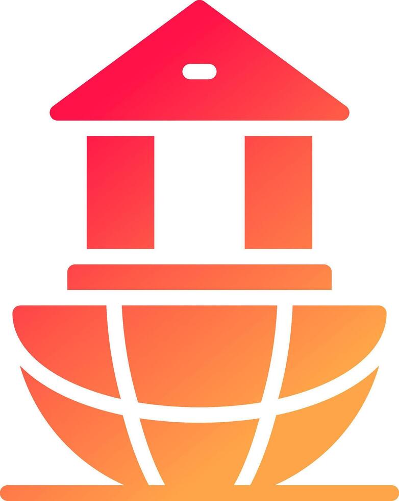 glyph  colour Gradient Circle vector