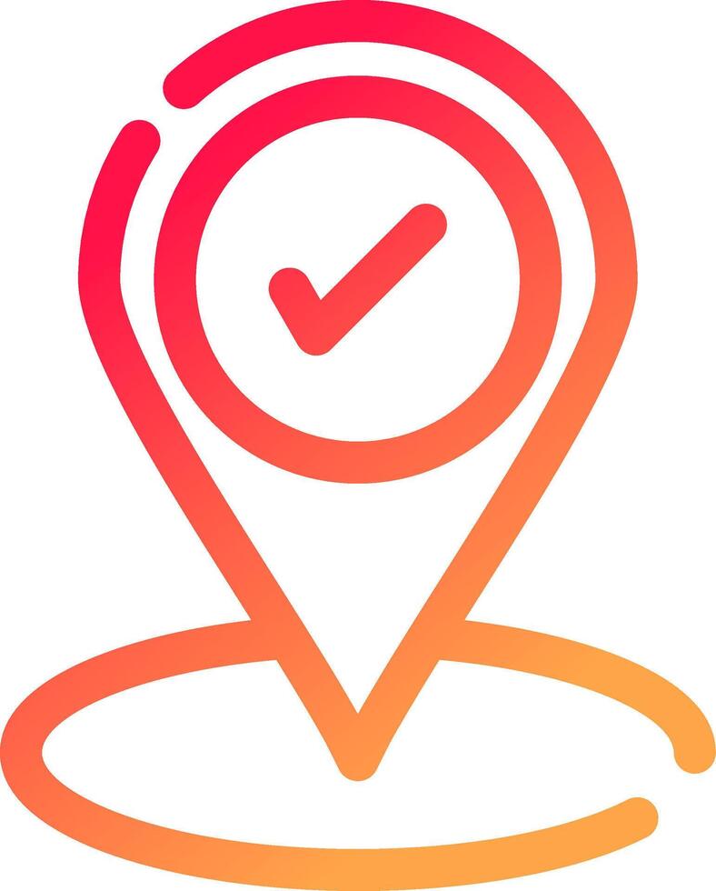 Correct Creative Icon Design vector