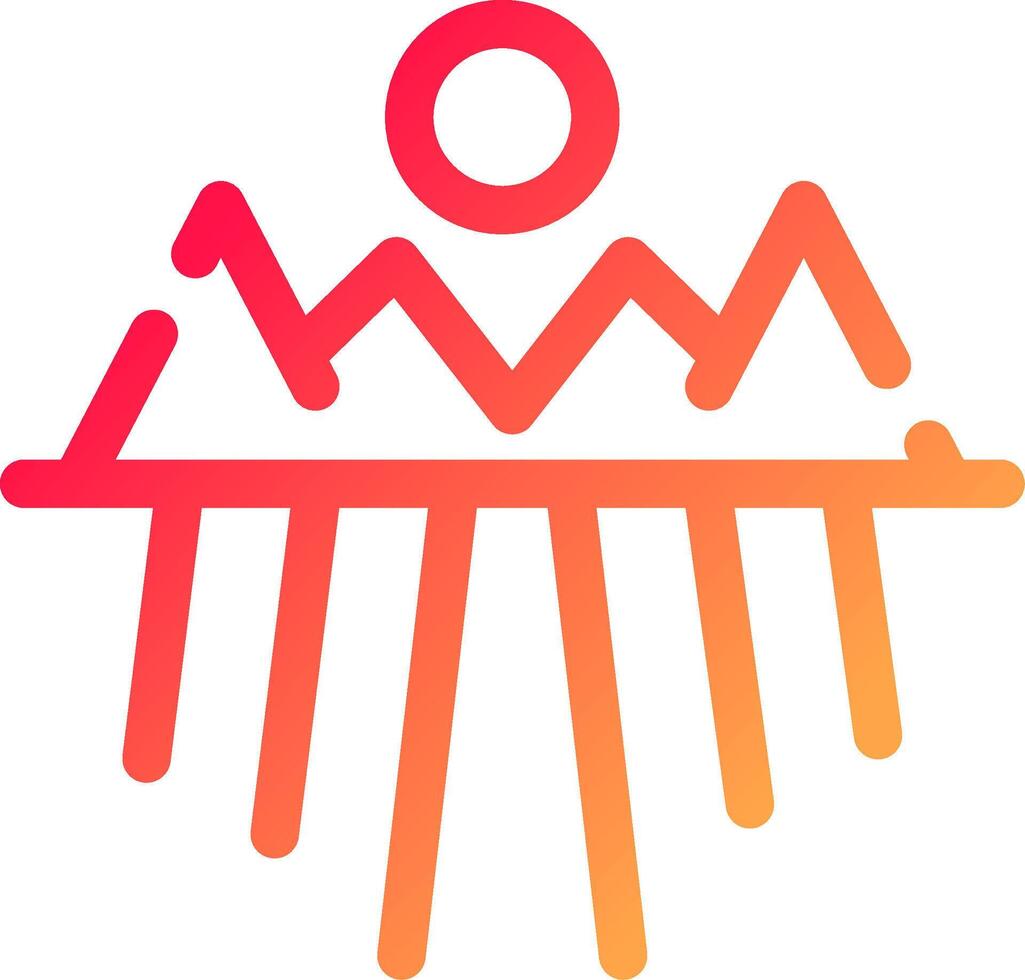 Field Creative Icon Design vector