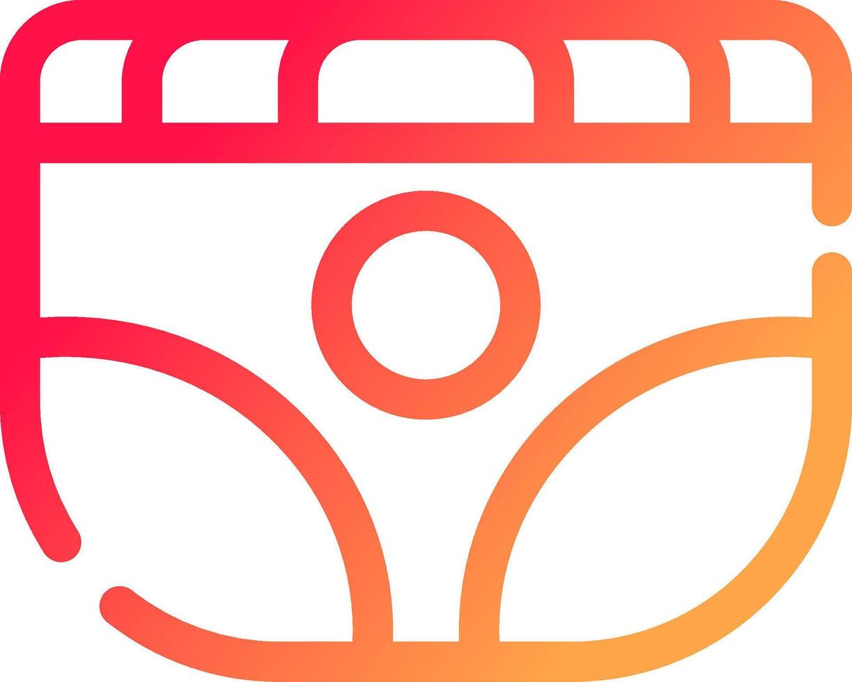 Diaper Creative Icon Design vector