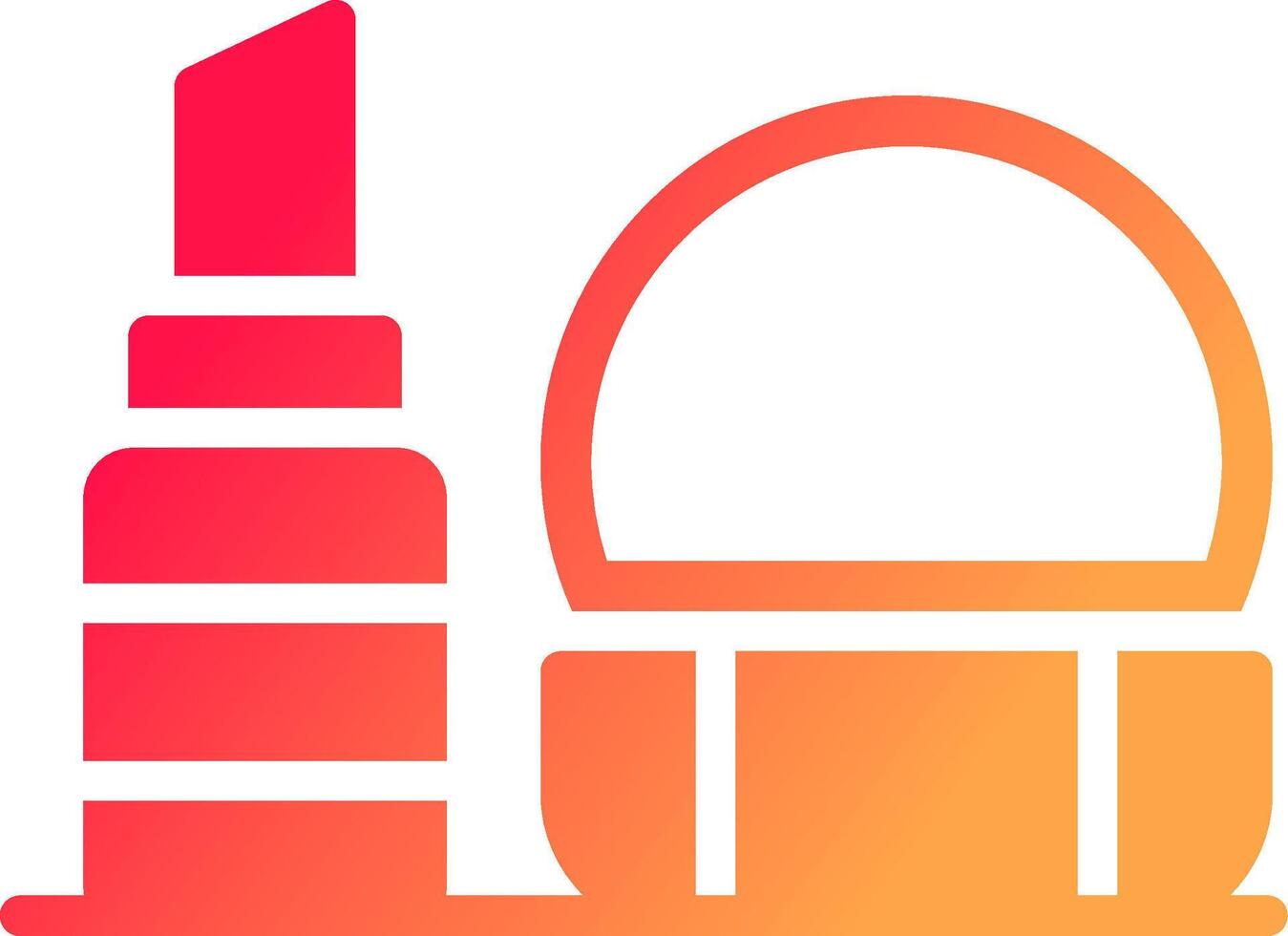 glyph  colour Gradient Circle vector