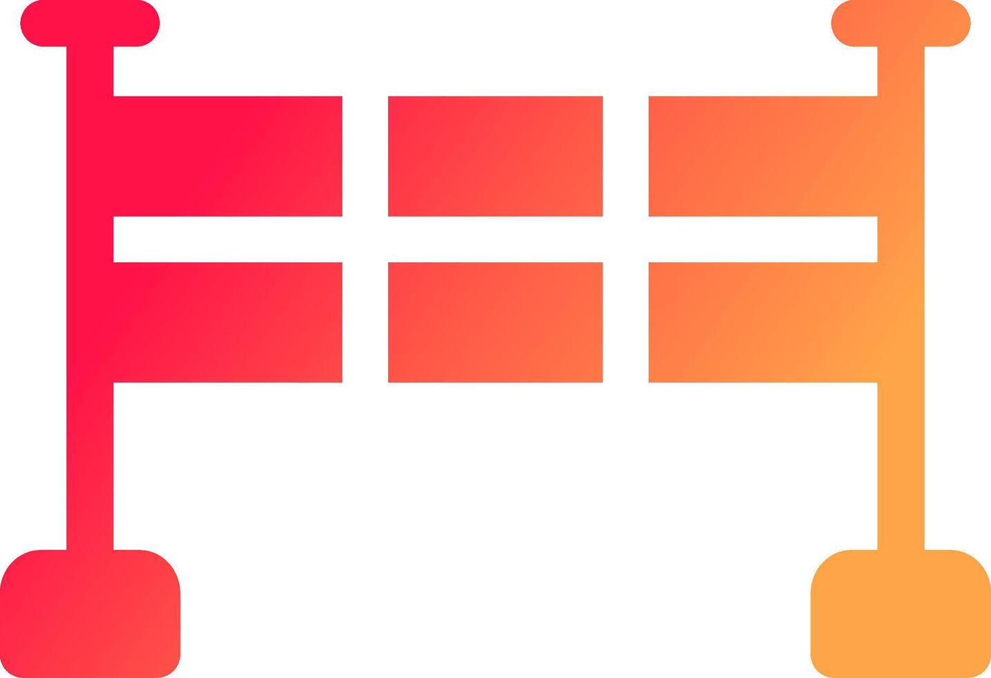 Finish Line Creative Icon Design vector