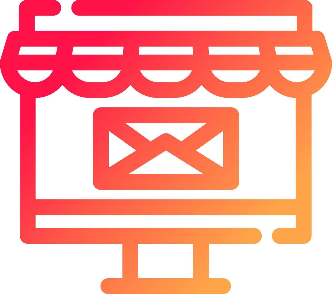 Mail Creative Icon Design vector