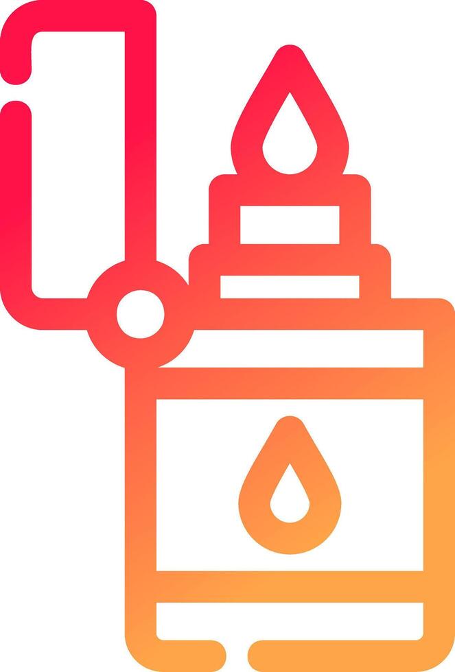 Lighter Creative Icon Design vector