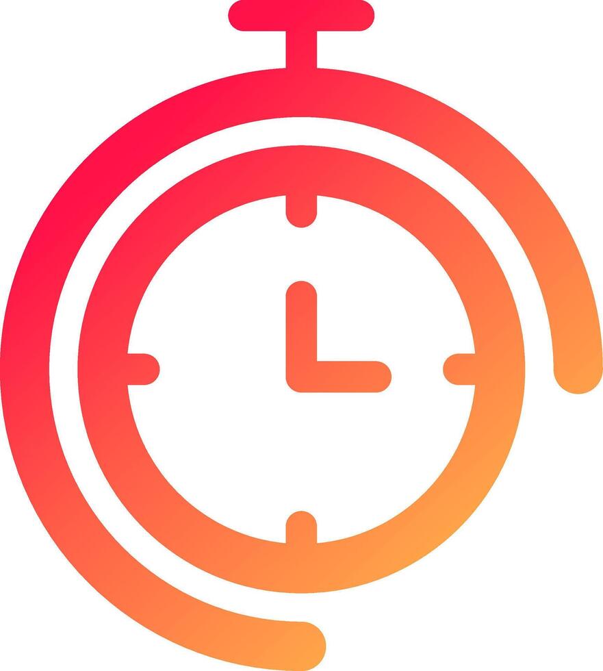 Deadline Creative Icon Design vector