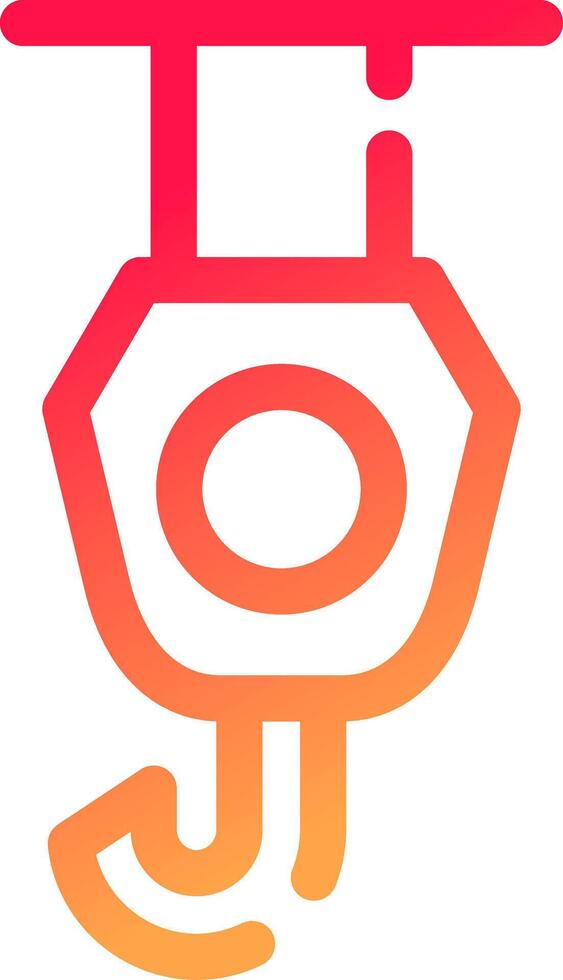 Hook Creative Icon Design vector