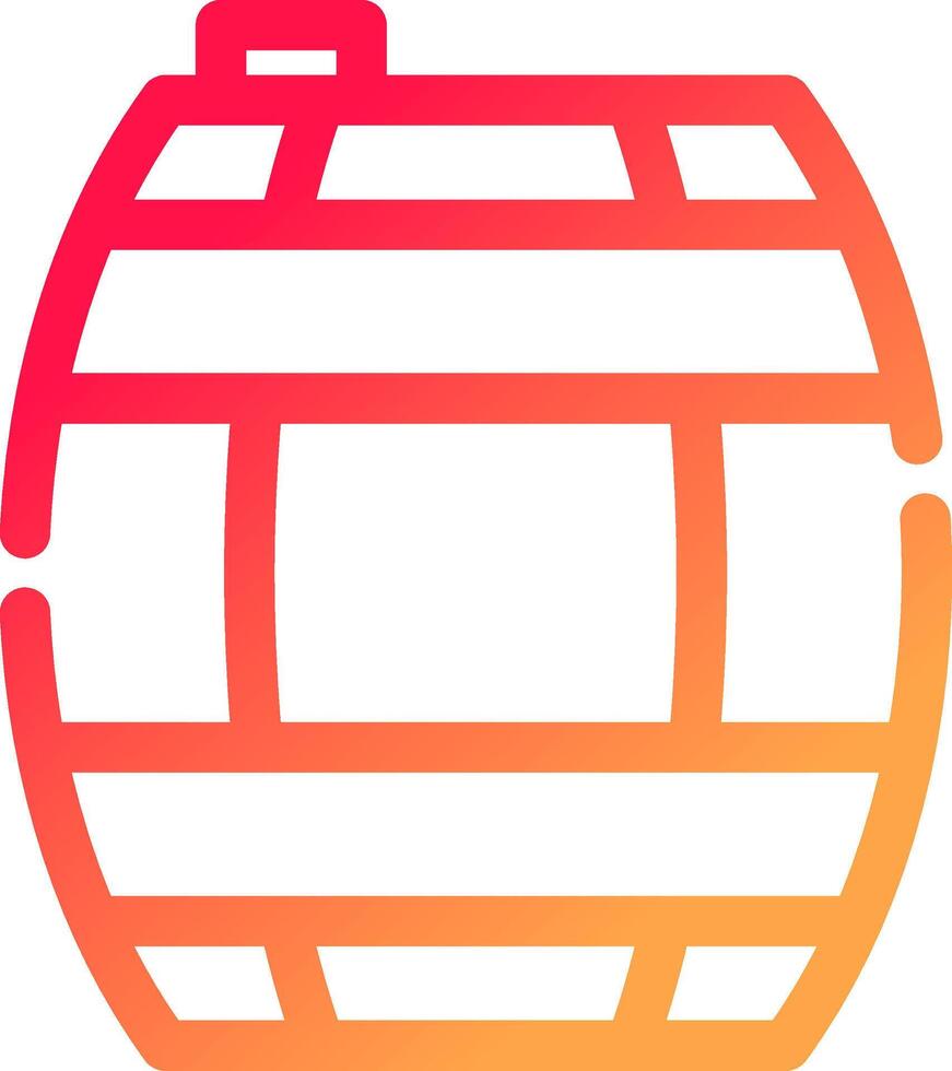 glyph  colour Gradient Circle vector