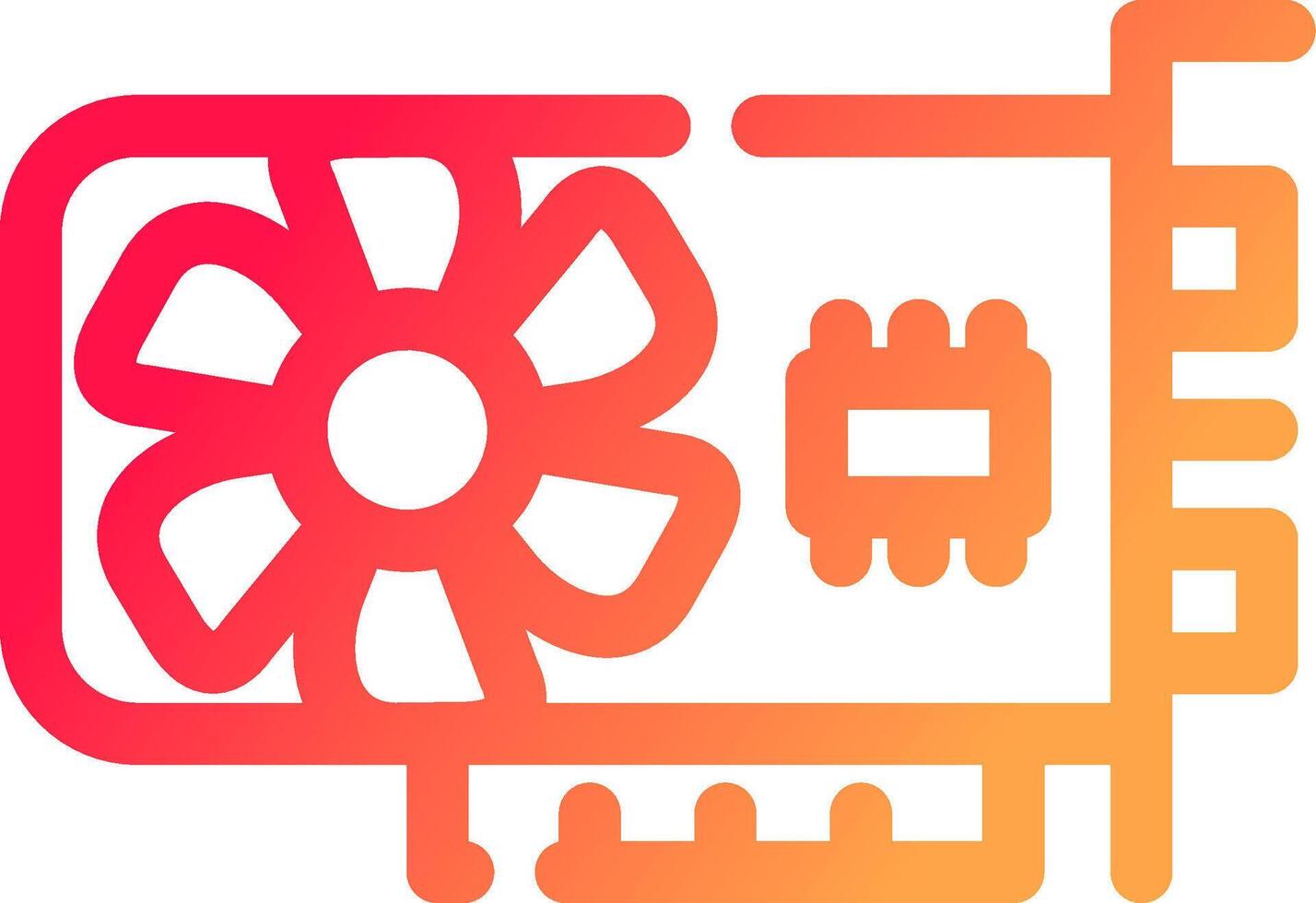 glyph  colour Gradient Circle vector