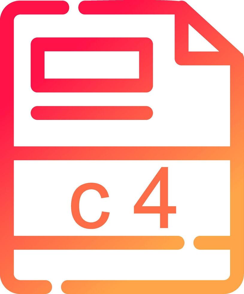 glyph  colour Gradient Circle vector