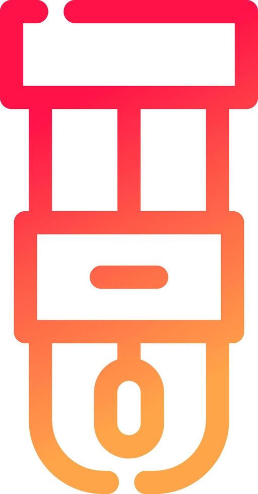Blood Test Creative Icon Design vector