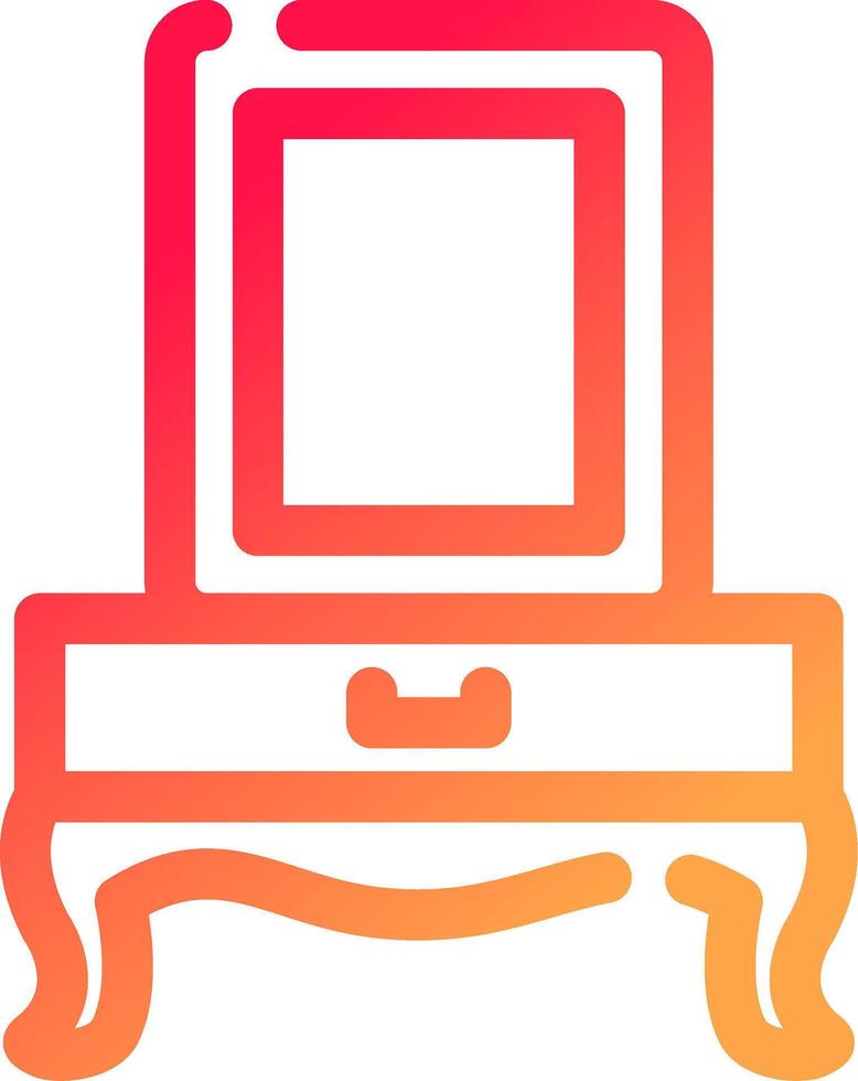 Dresser Creative Icon Design vector