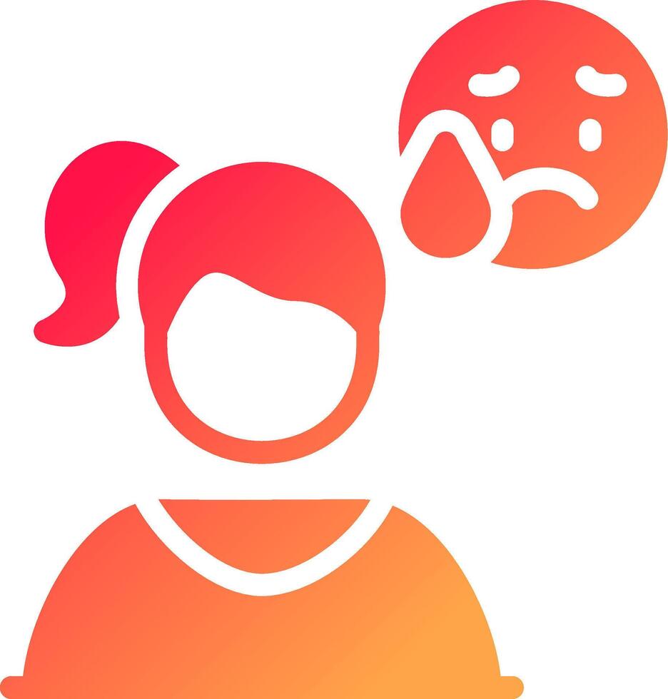 glyph  colour Gradient Circle vector