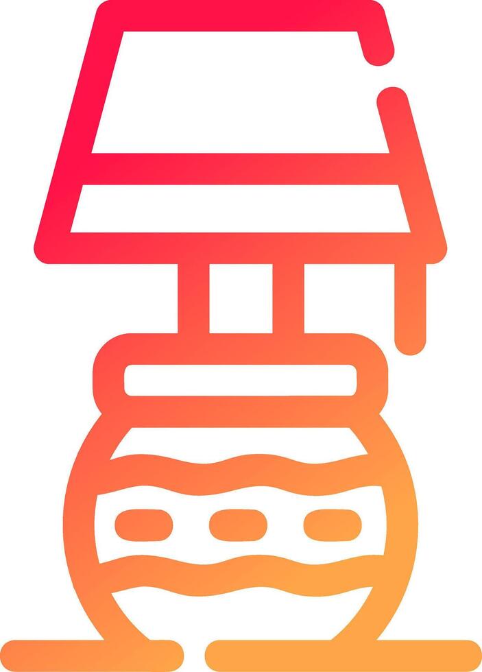 glyph  colour Gradient Circle vector