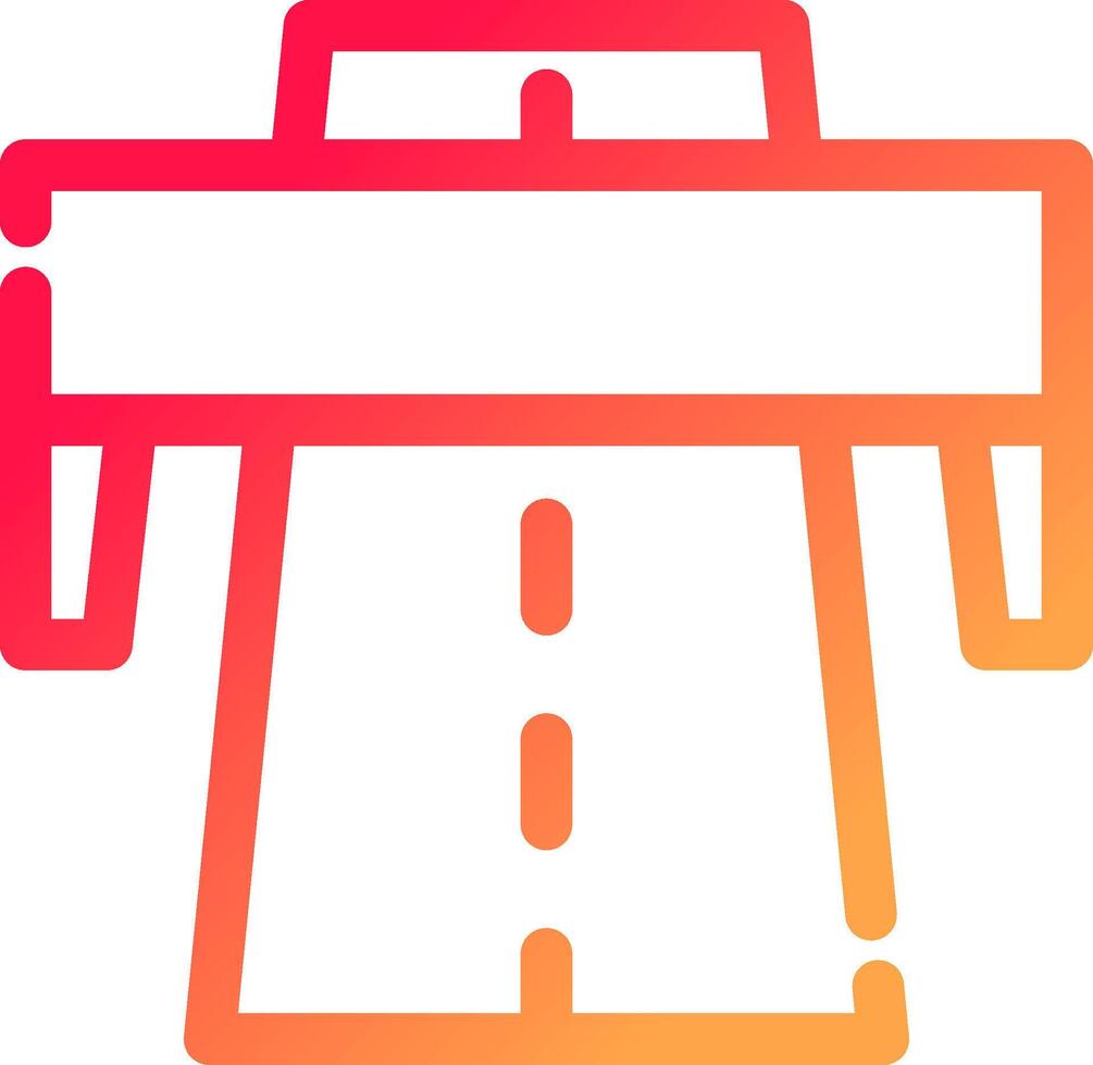 Motorway Creative Icon Design vector