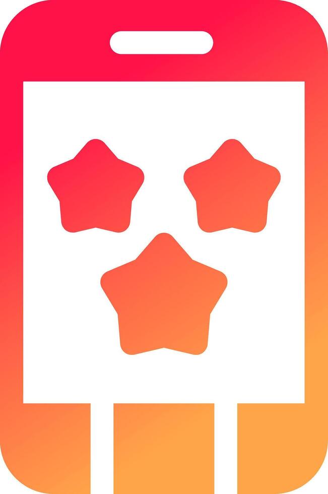 glyph  colour Gradient Circle vector
